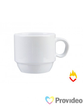 Caneca Xicara Chá / Café para sublimação - 180ml -Cerâmica
